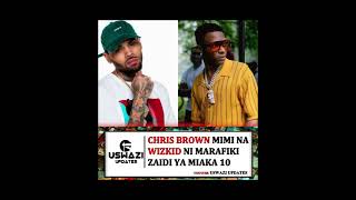 Chrisbrown × Wizkid Friends more than 10 years 🙌🙌