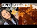 HOW TO MAKE MOLE | DOÑA MARIA MOLE | SUPER EASY MOLE RECIPE | Jasmine Garza