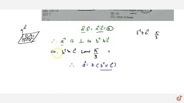 Let a,b,c be three unit vectors such that a.b a-. f the angle between b and č is J3,then the