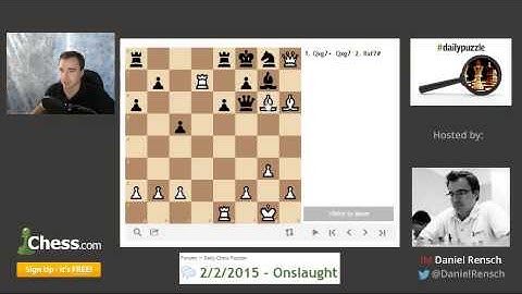 Your Daily Chess Puzzle: February 2nd, 2015!