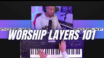 the EASIEST WAY to Create Worship Patches For Church (Yamaha Motif Xf)