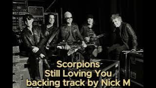 Scorpions - Still Loving You solo guitar backing track by Nick M