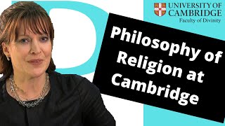 Philosophy of Religion at Cambridge
