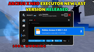[NEW] ARCEUS X NEO EXECUTOR NEW LAST VERSION 1.5.0 RELEASED | NO LAG | EXECUTOR MOBILE/PC ROBLOX