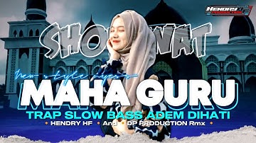 dj trap sholawat Maha Guru Bass Adem cocok buat cek sound hajatan