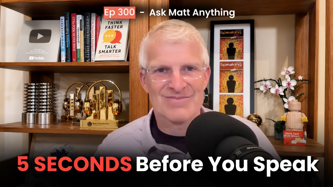 Matt’s Answers for Better Speaking and Leadership