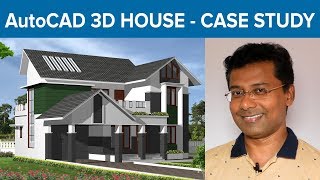 AutoCAD 3D Visualisation Case Study | AutoCAD 3D House Modeling AutoCAD 3D Visualisation Case Study | AutoCAD 3D House Modeling