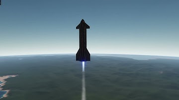 Starship SN15 | Flight Test | SimpleRockets2 Animation