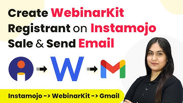 How to Create WebinarKit Registrant on Instamojo Sale & Send Email