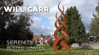 Serenity Corten Sculpture