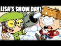 Lisa Can't Stop Throwing Snowballs! ❄️ 'Snow Day' | The Loud House