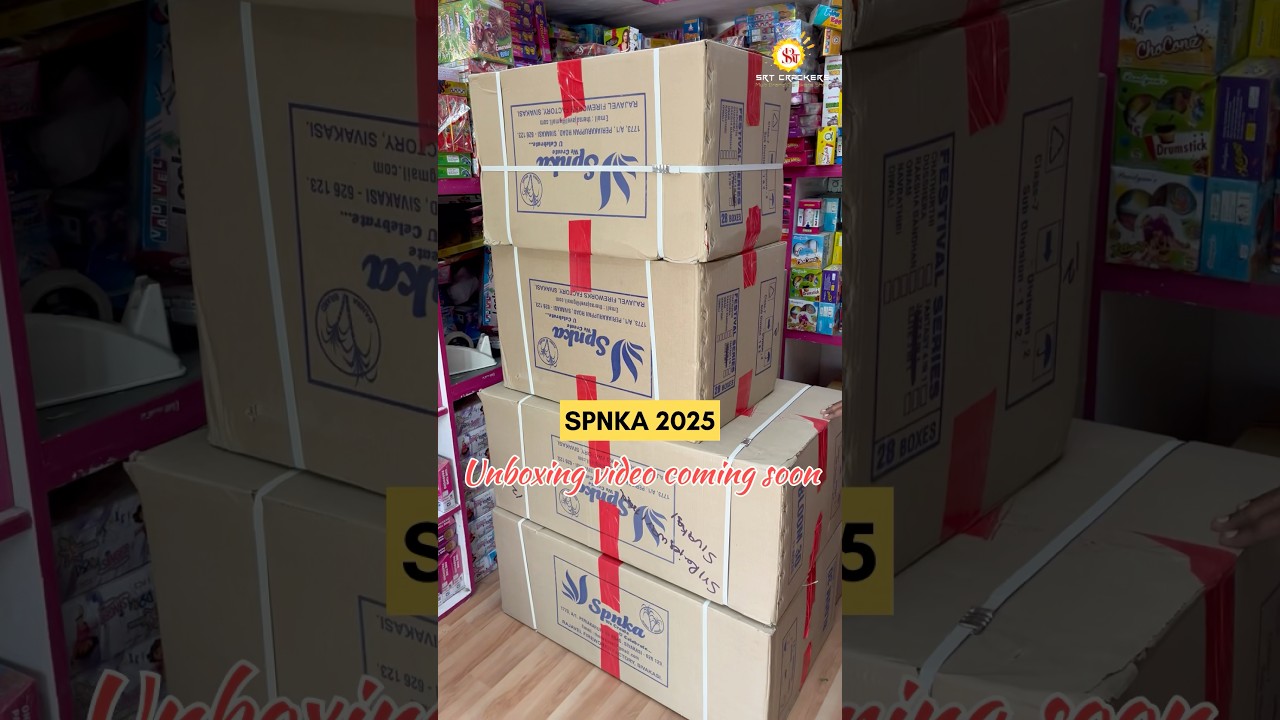 Spnka fireworks in SRT CRACKERS🔥🎆|Crackers 2025|Vishu 2025|Padakkam 2025|Diwali 2025|Srt Crackers|