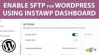 How to Enable SFTP for WordPress in InstaWP Dashboard