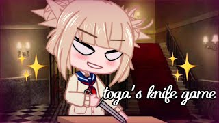 Toga’s Knife Game :) || Gacha Club/MHA