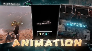 AE Inspired Text Animation In Alight Motion ( Beginner Friendly ) (+Tutorial)