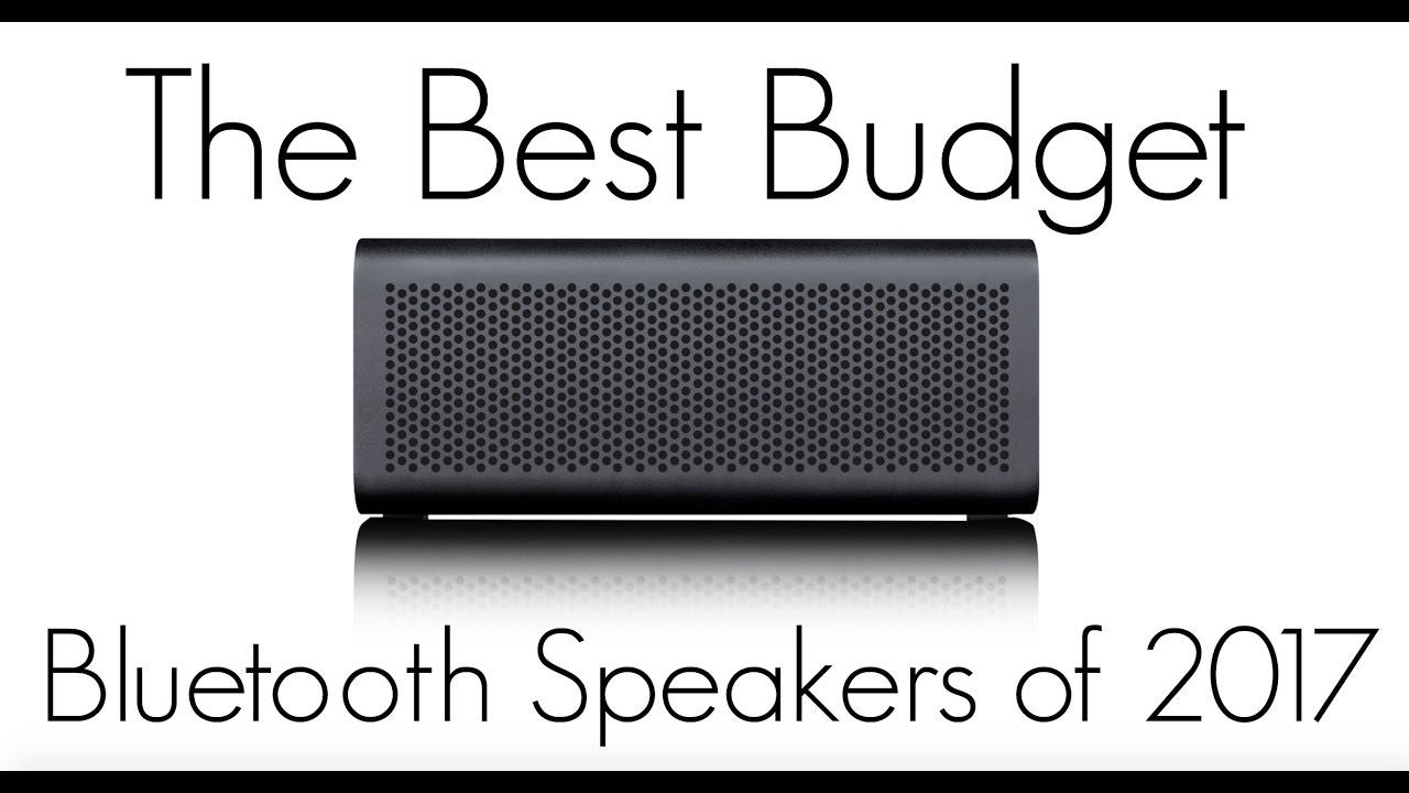 best budget bluetooth speakers