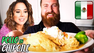 Probando POLLO EN CREMA DE CHIPOTLE INCREÍBLE ft. Marisolpink ☆ WeroWeroTV