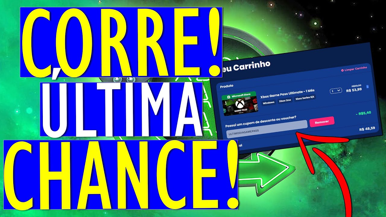 CORRE! ÚLTIMA CHANCE! PREÇO ANTIGO do XBOX GAME PASS vai ACABAR
