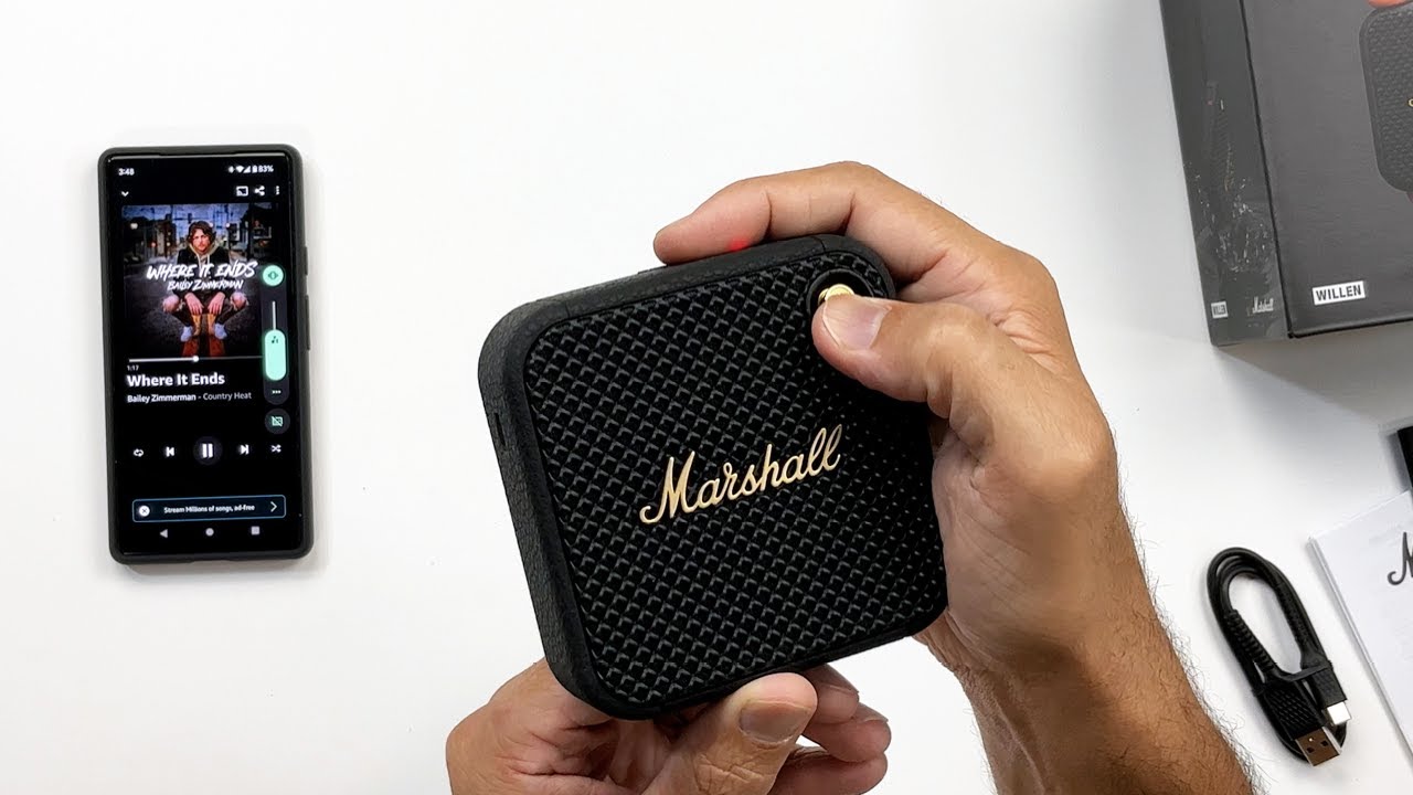 Marshall Willen Bluetooth Speaker - Unboxing & Sound Test! - YouTube