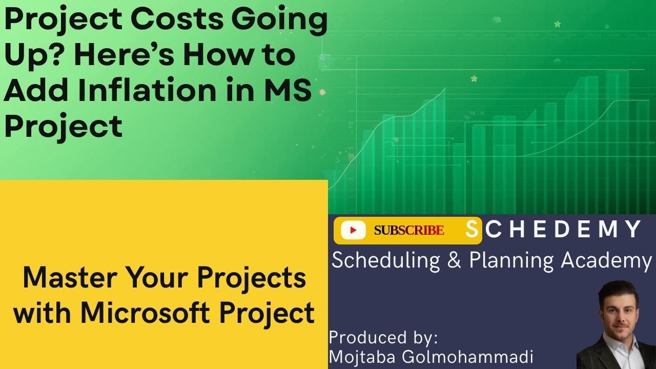How to Apply Inflation in MS Project | Resource Cost Update - YouTube