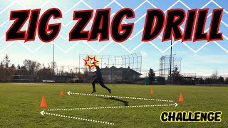 Ultimate Outfield Drill (Zig Zags)! ⚾🏃‍♂️