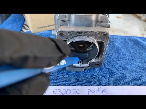 Zenoah G320rc Explaining Port Matching. How To Exhaust And Intake Timing