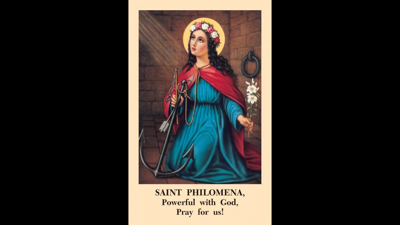 St Philomena Oil Painting Time lapse YouTube