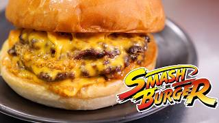 一般家庭で作る『本場のスマッシュバーガー』