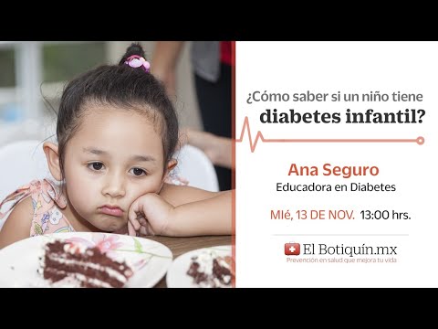 Video: Cómo Reconocer La Aparición De Diabetes Mellitus En Un Niño