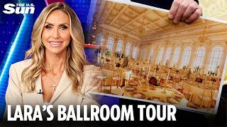 Lara Trump reveals White House Ballroom tour with special guest