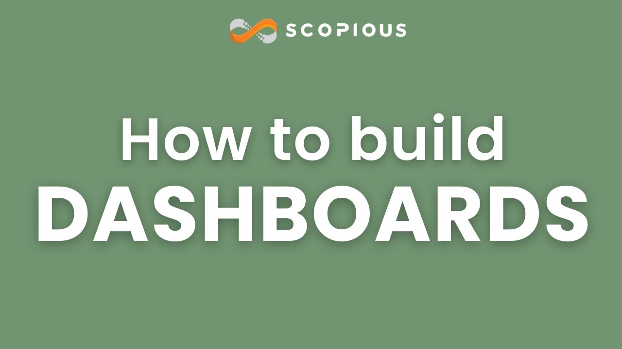 Scopious Customising Dashboards | Scopious IoT - YouTube