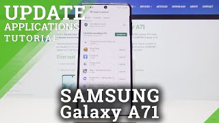 How to Update Any Application on Samsung Galaxy A71 – Software Actualization screenshot 3