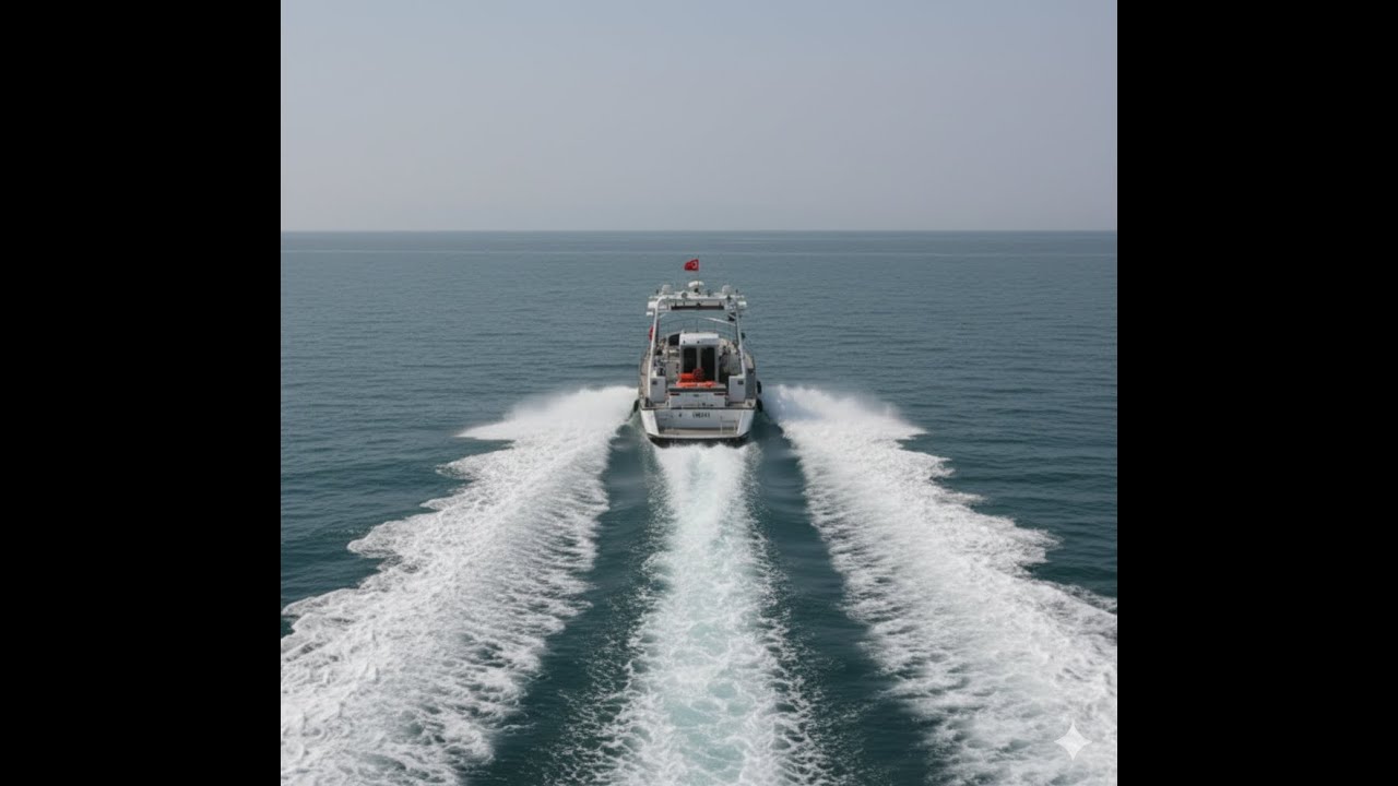 Peaceful Ocean Crossing  4K Ship Wake & Relaxing