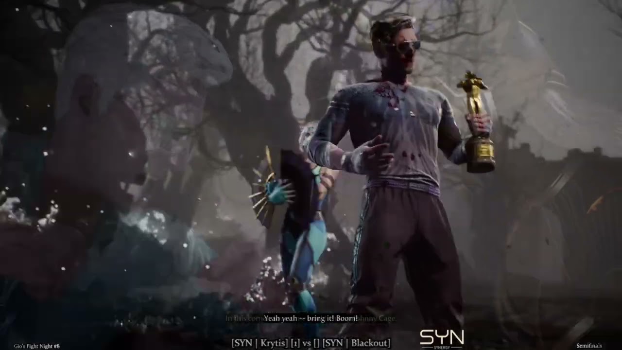 SYN Krytis vs SYN Blackout - Semifinals - Gio's Fight Night #9 MK1 Tournament