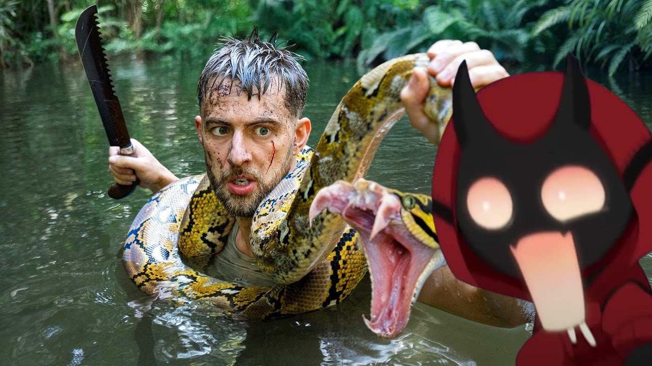 Trapped on Snake Island for 72 Hours – World’s Deadliest Island! 🐍😱