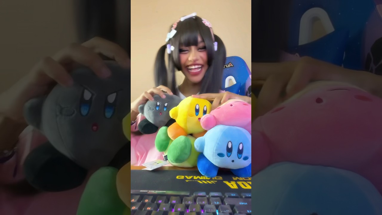 KIRBY OVERLOAD😭❤️I will resume streaming in August 😤❤️ #princesssachiko #sachi_hime96