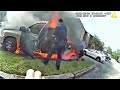 Austin Police save man from truck seconds before it explodes