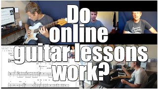 I've had a few enquiries about my online guitar lessons. questions the
differences from regular face to or how technology works etc. so, i
...