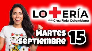 CRUZ ROJA LOTTERY Results Tuesday, September 15, 2026