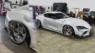 Hotboi Wheels for the A90 Supra! (+100 Style Points!)