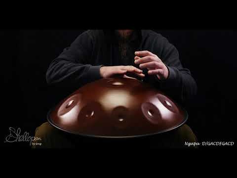 Handpan - D minor penta/G Mixolydien penta 10 "Ngapa" - Shellopan by Greg
