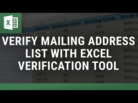 Verify Mailing Address