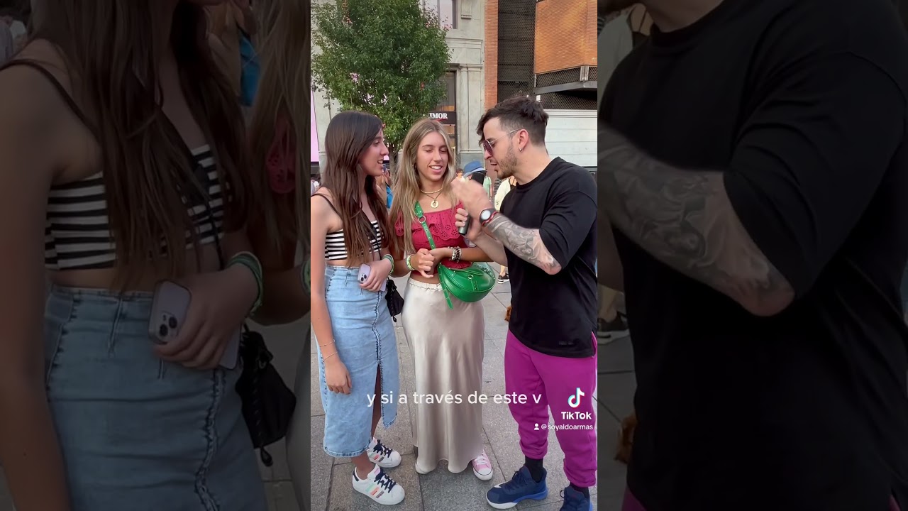 Entrevistas en la calle. 