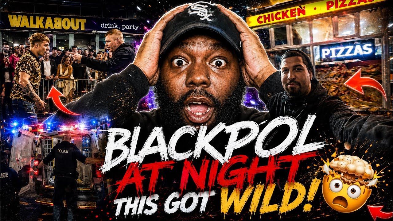 Thumbnail for AMERICAN REACTS IT'S MAYHEM IN BLOOKPOOL! | BOTTLES FLYING EVERYWHERE!