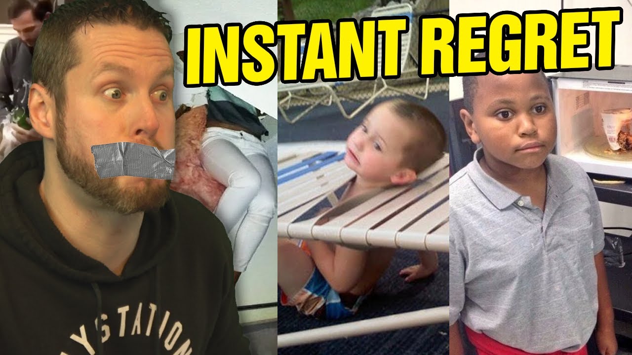 Попробуй не смеяться: мгновенное сожаление