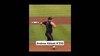 Andrew Abbott 10Ks Vs Boston Red Sox
