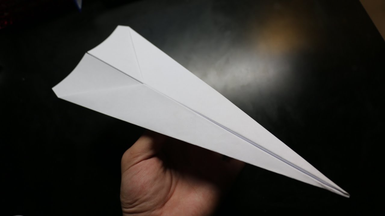 to make a paper aeroplane