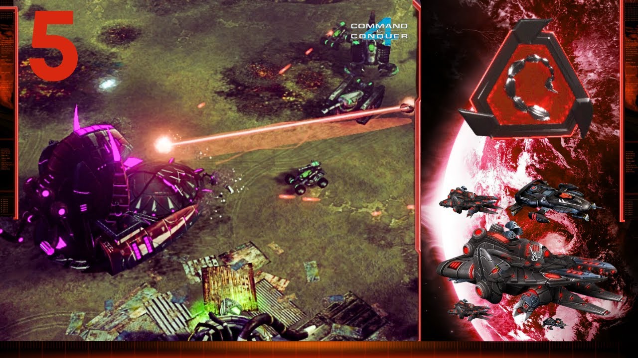 C&C 4 Tiberian Twilight: NOD Campaign 5 | " Heresy's Reward " (HARD)