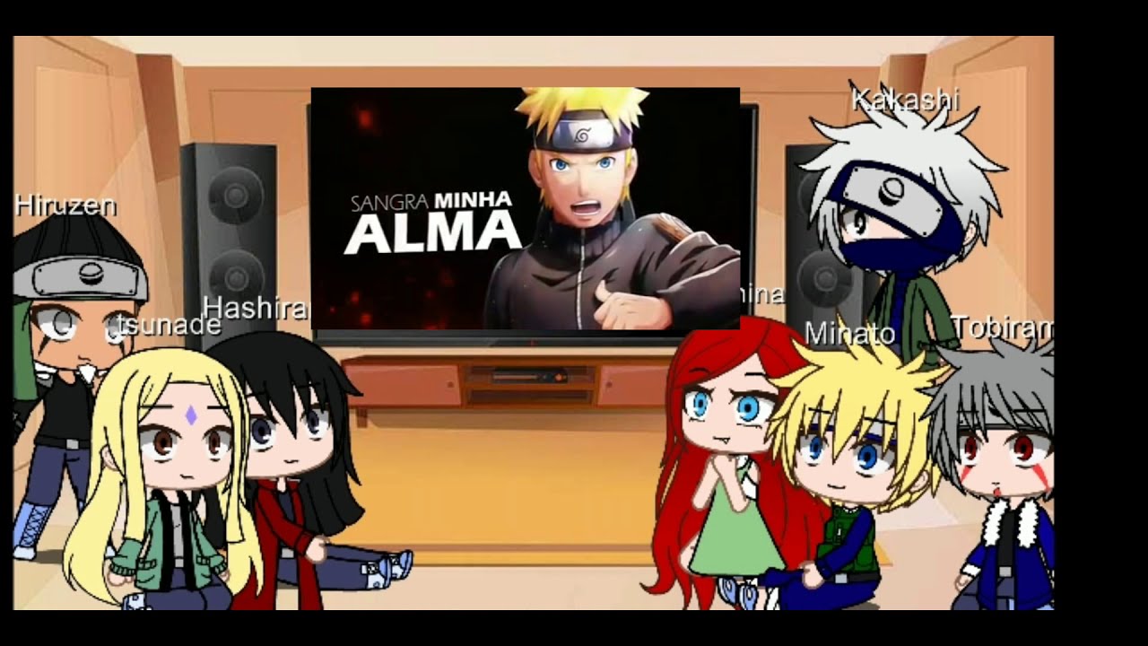 reagindo ao rap do Naruto (Duda-chan)💕💓