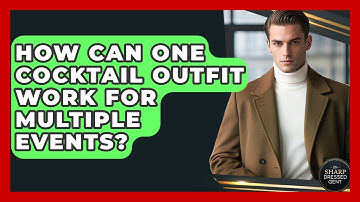 How Can One Cocktail Outfit Work For Multiple Events? - The Sharp Dressed Gent
